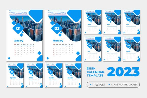 Download Modern Calendar 2023 - Modern calendar Collection