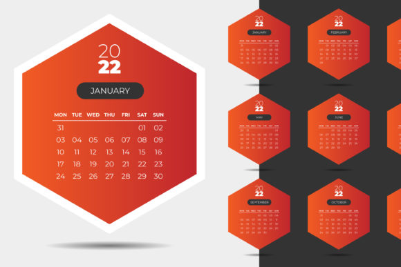 Download Creative Modern Calendar Template - Modern calendar Collection