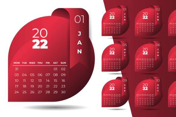 Download Creative Modern Calendar Template - Modern calendar Collection