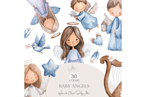 Download 30 Baby Angel Clipart - Angel Collection