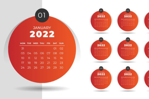 Download Creative Modern Calendar Template - Modern calendar Collection