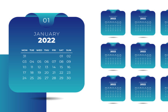 Download Creative Modern Calendar Template - Modern calendar Collection