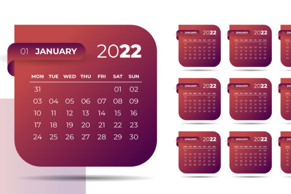 Download Creative Modern Calendar Template - Modern calendar Collection