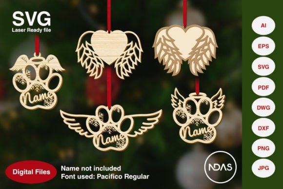 Download Angel Wings Christmas Tree Bundle Pack - Angel Collection