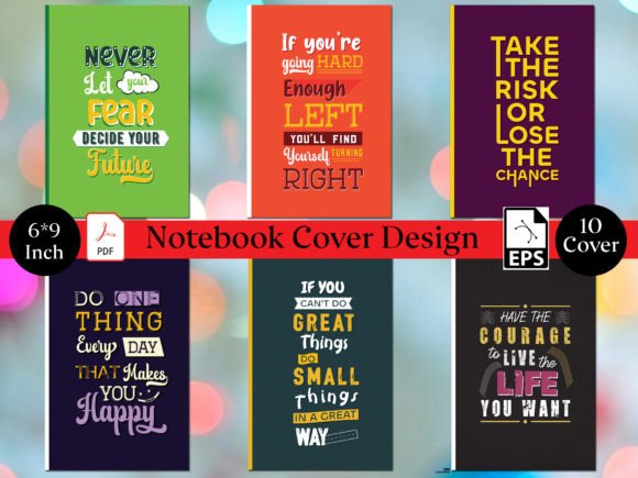 Download Cute Notebook Cover Design with Quote - Notebook cover Collection