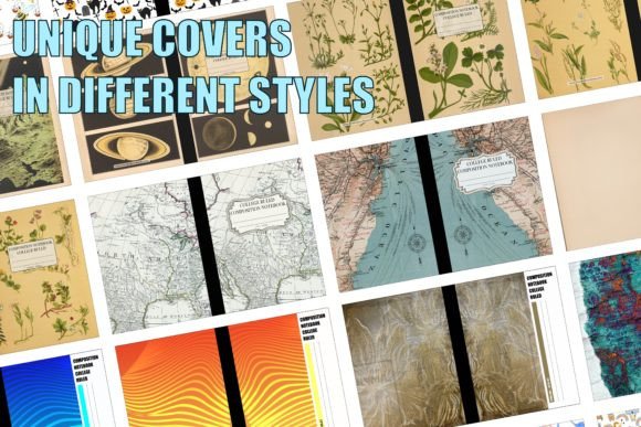 Download KDP Notebook Cover Bundle - Notebook cover Collection